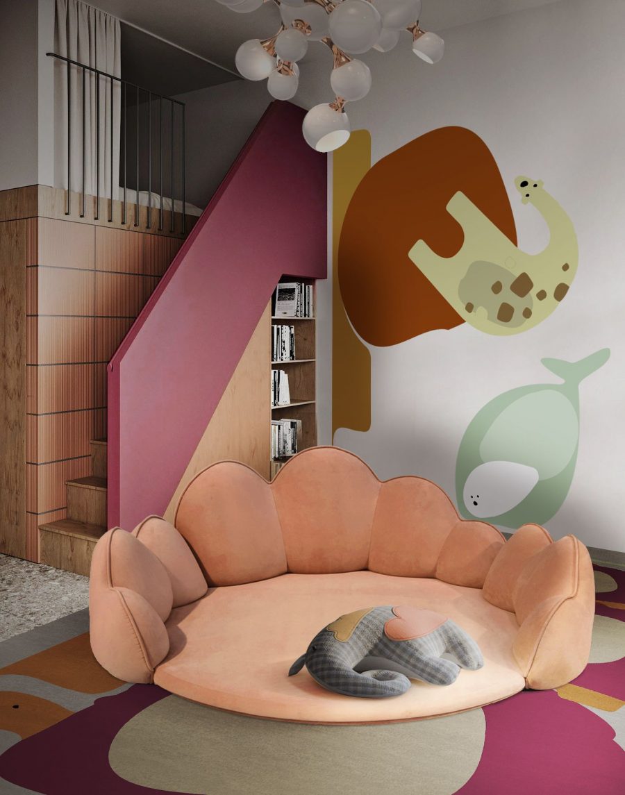 Fun And Didactic Playground With Bright Colors
