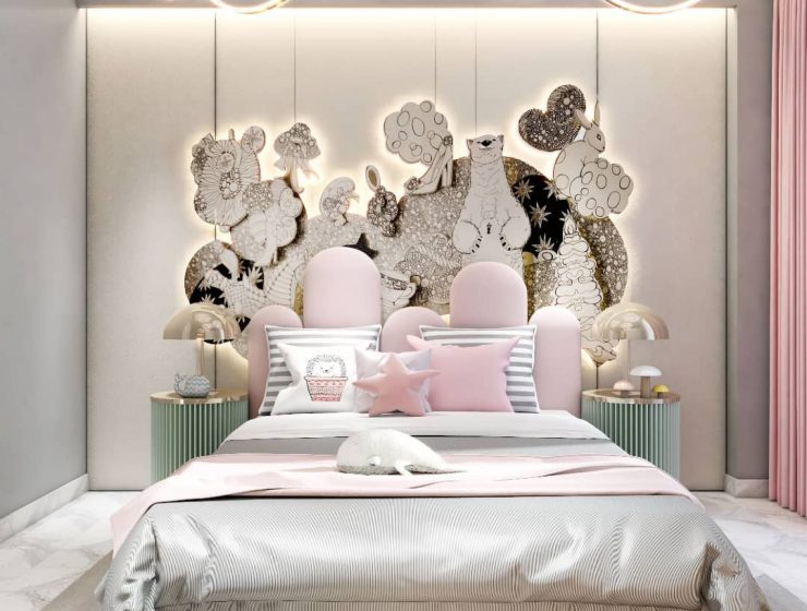 Unique Girls' Bedroom In The Animal Kingdom By Balance Decoration