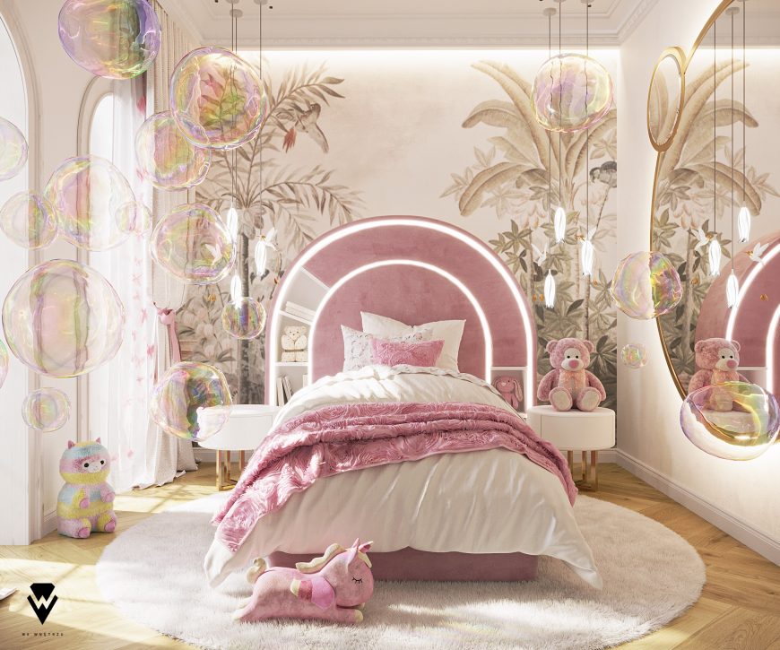 Girls' Room: A Blossom Fairytale by We Wnętrzu