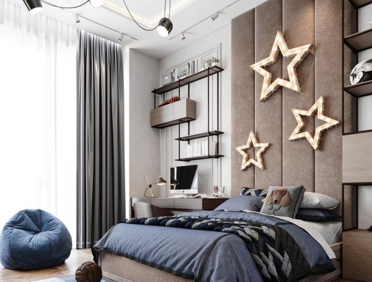 Cool And Modern Kids' Room For A Rising Star