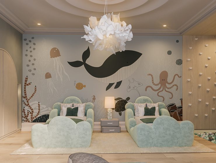 Luxurious Bedroom For Kids Ready For An Undersea Adventure