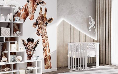 Soothing Nursery Room For Gender-Neutral Dreamers