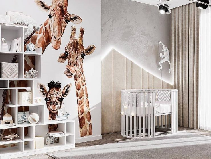 Soothing Nursery Room For Gender-Neutral Dreamers