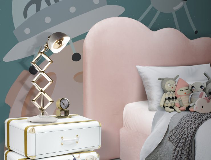 Futuristic Kids Bedroom In A Spaceship