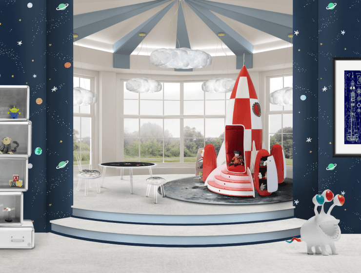 Fly From Playroom to the Moon