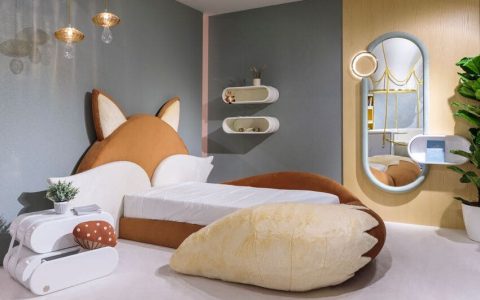 Modern Kids' Bedroom With The Fun Vixey Bed