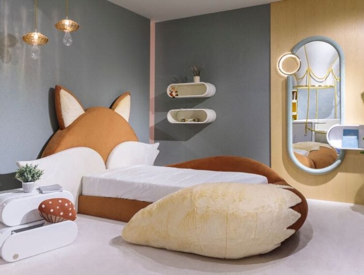 Modern Kids' Bedroom With The Fun Vixey Bed
