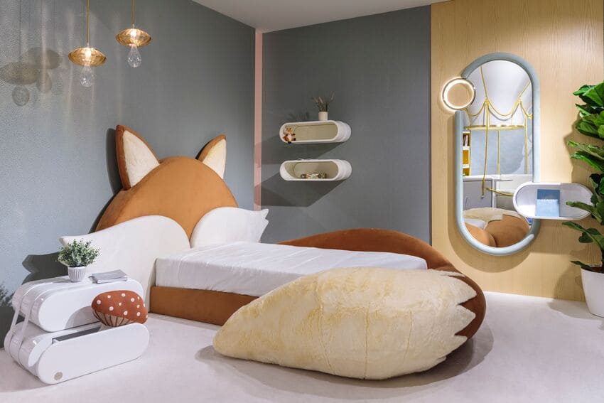 Modern Kids' Bedroom With The Fun Vixey Bed Modern Kids' Bedroom With The Fun Vixey Bed