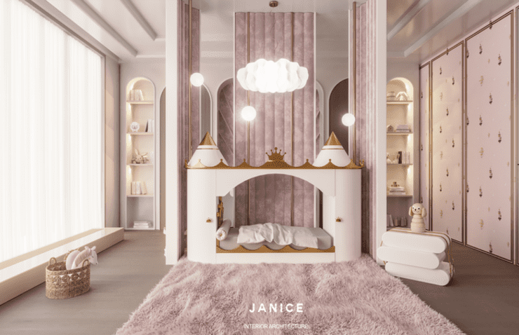 Girls Bedroom In Partnership With Janice Lunes