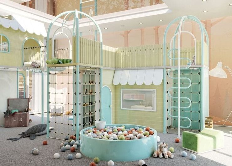 Green Mint Playroom