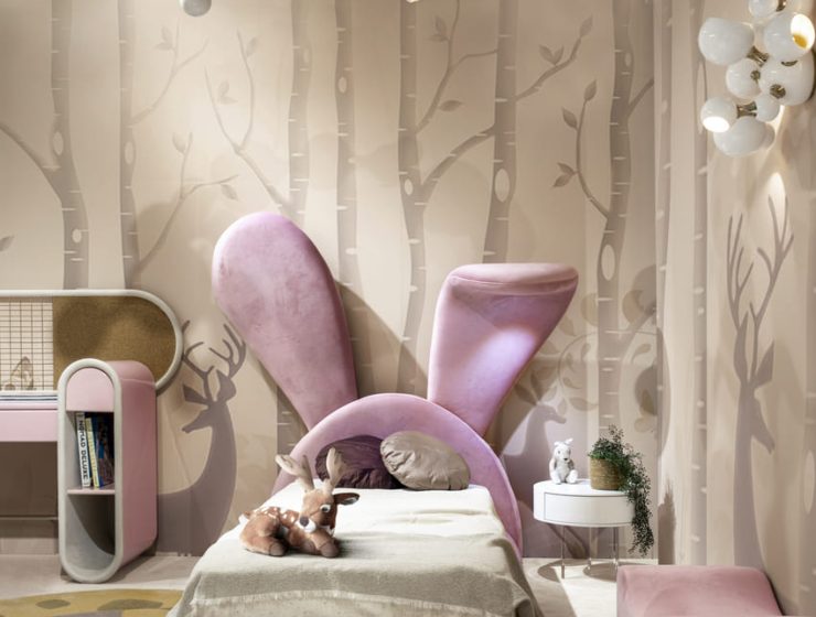 Luxury Girls' Bedroom With A Modern Design
