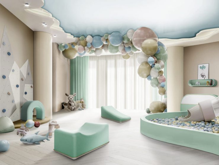 Luxury Modern Kids' Playroom With The Bubble Gum Collection