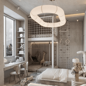 Cozy Neutral Kids' Bedroom By Esraa Elemam