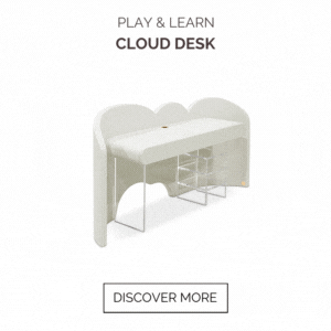 Neutral Children's Room: Sleepy And Study Space Neutral Children's Room: Sleepy And Study Space