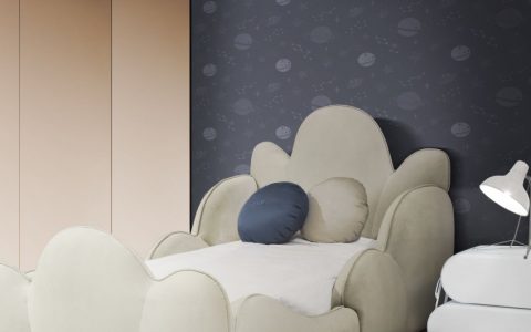 Contemporary Bedroom Design For Kids With Magical Furniture