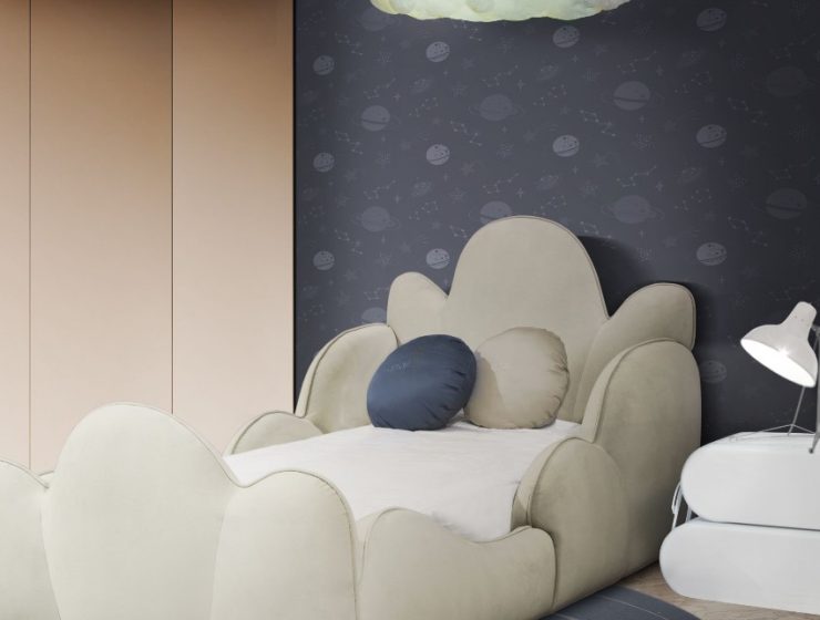 Contemporary Bedroom Design For Kids With Magical Furniture