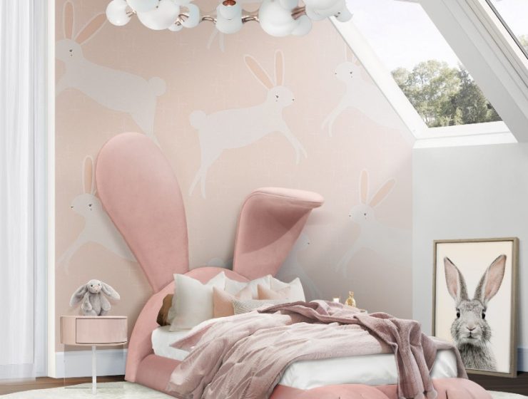 Pinky Tones Meet Funny Aesthetics In This Kids' Bedroom