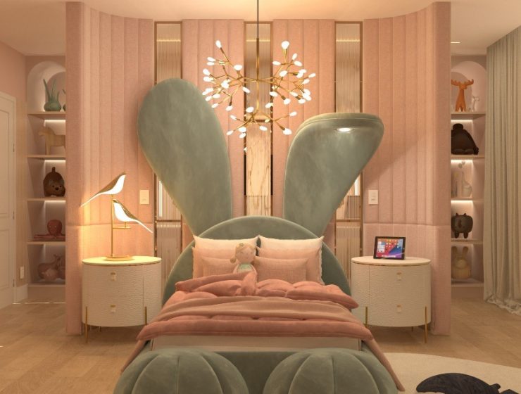 Girls' Room: Sweet Bunny Wonderland By CR Interiores