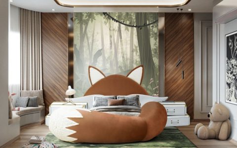 A Luxury Kids' Bedroom Inspired by Nature