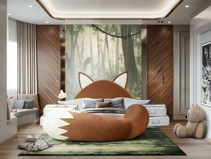 A Luxury Kids' Bedroom Inspired by Nature