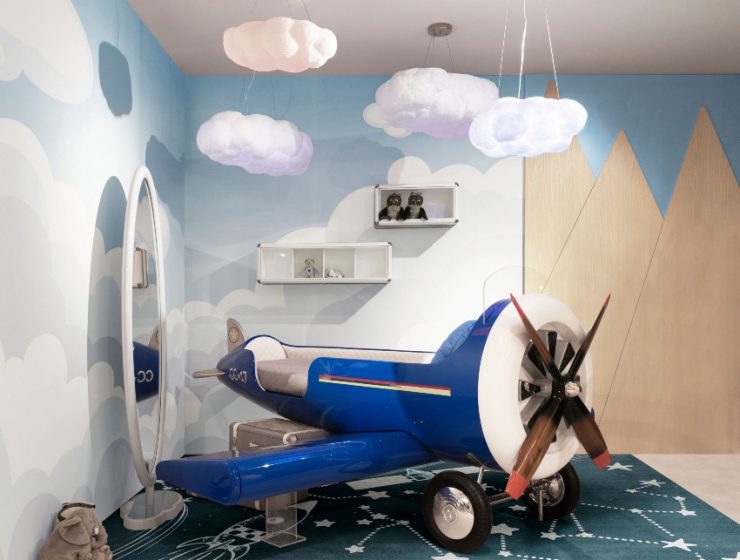 This Kids' Bedroom Lets You Take Off To The Skies