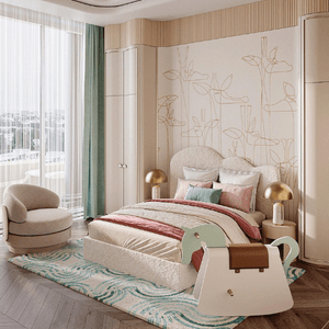 Neutral-Toned Children's Room By Rubleva Design Neutral-Toned Children's Room By Rubleva Design
