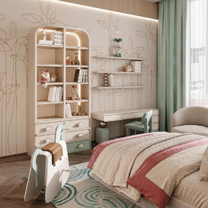 Neutral-Toned Children's Room By Rubleva Design Neutral-Toned Children's Room By Rubleva Design