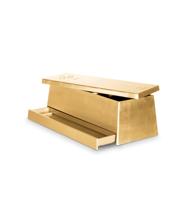Gold Toy Box