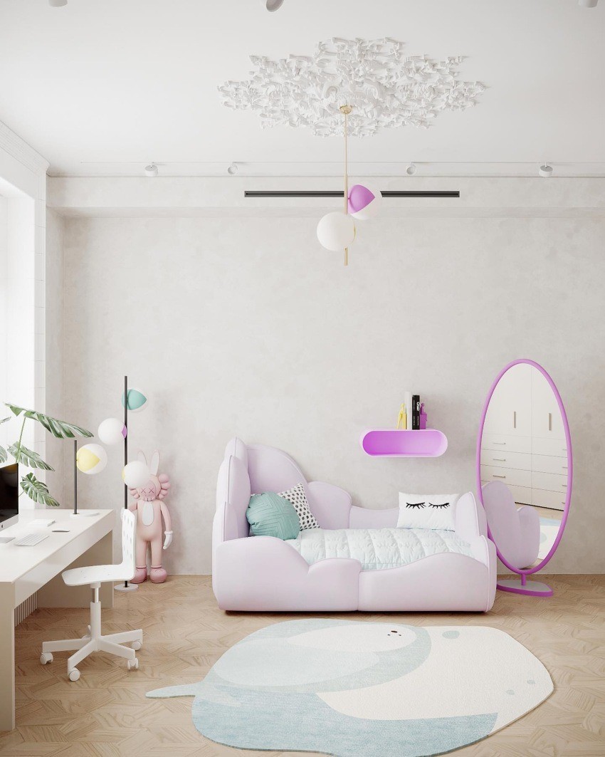 Adorable Girls' Bedroom By Art Group Adorable Girls' Bedroom By Art Group