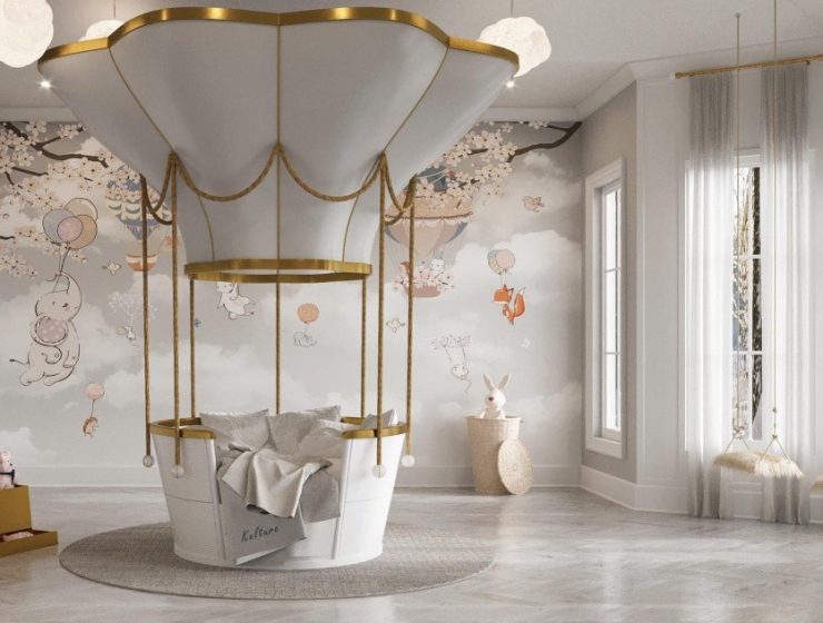 Peaceful Neutral-Gender Nursery Room