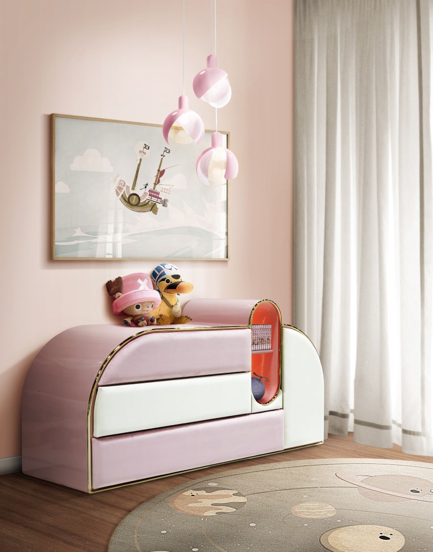 A Splash of Color: Kids' Furniture Designs In Pink