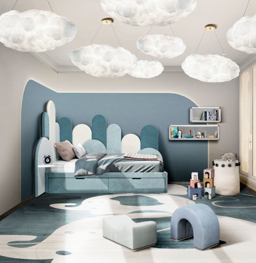 No Beauty Without Color: Our Kids' Furniture Designs In Blue