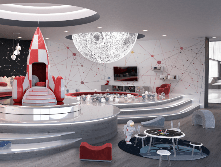 Journey to the Stars: Discover our Stellar Space Lounge for Kids!