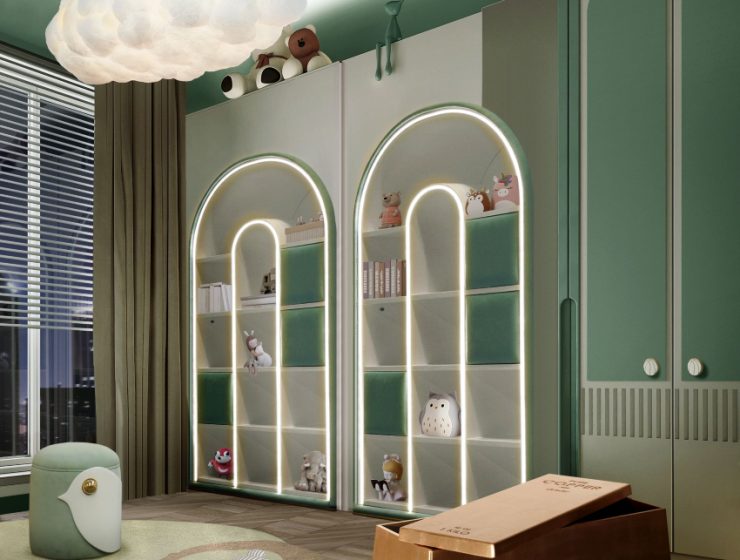 Peace, Balance, Harmony: A Kids' Bedroom Design In Green